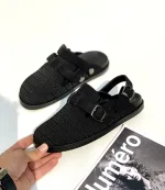 اسلیپر جلو بسته دو رکاب زنانه مشکی