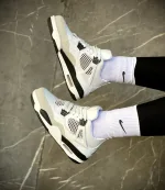 کتونی دخترانه جردن۴ سفید