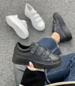 کتونی ونس چسبی مشکی