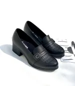 کفش زنانه پاشنه دار اداری مشبک