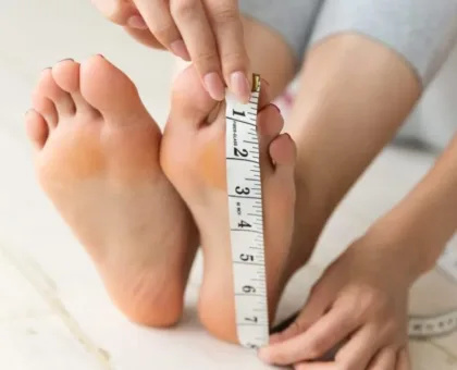 راهنمای انتخاب سایز کفش