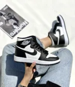 کتونی ونس زنانه جردن1 ساقدار - Image 6