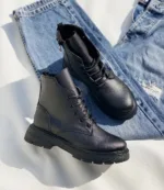 نیم بوت سربازی دخترانه