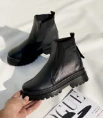 نیم بوت اِکو زنانه مشکی - Image 2