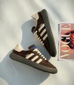 کفش ونس آدیداس سامبا قهوه ای زنانه - Image 2