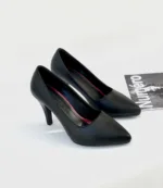 کفش مجلسی زنانه پاشنه سوزنی مشکی - Image 2