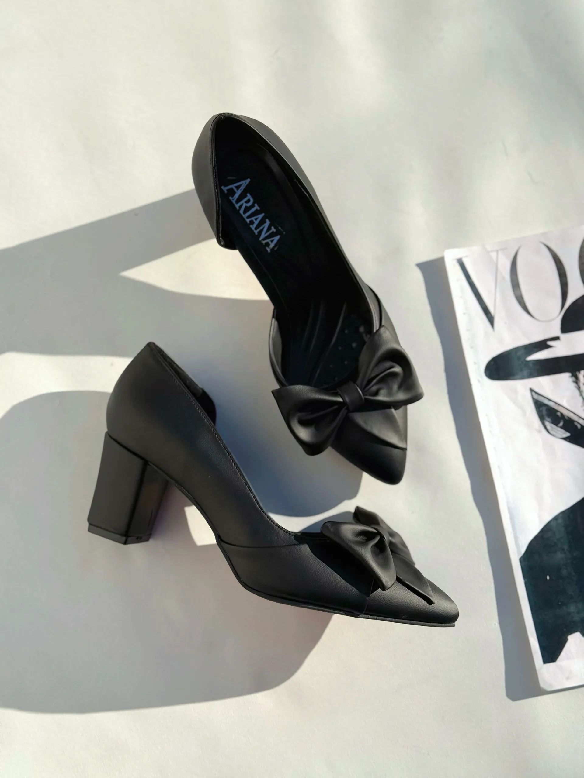 copy_0CC1F730-F9AD-40E8-8DA1-A0D5DED40288 کفش مجلسی پاپیونی زنانه آریانا - Image 1