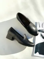 کفش زنانه پاشنه اداری زارا مشکی