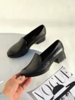 کفش زنانه پاشنه اداری زارا مشکی - Image 2