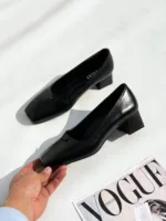 کفش لوفر پاشنه دار زنانه - Image 2